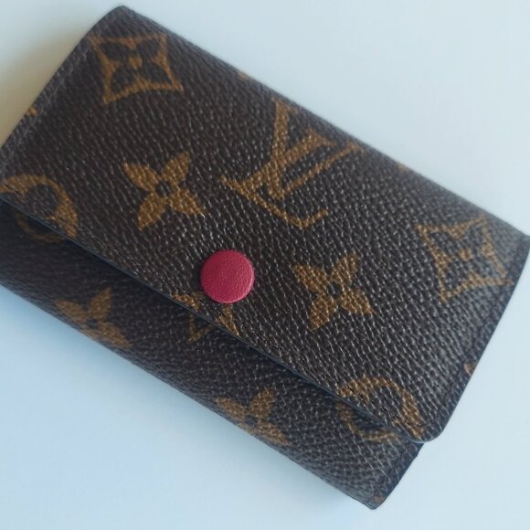 Louis Vuitton Monogram Fuchsia 6 Key Holder - Picture 2 of 8